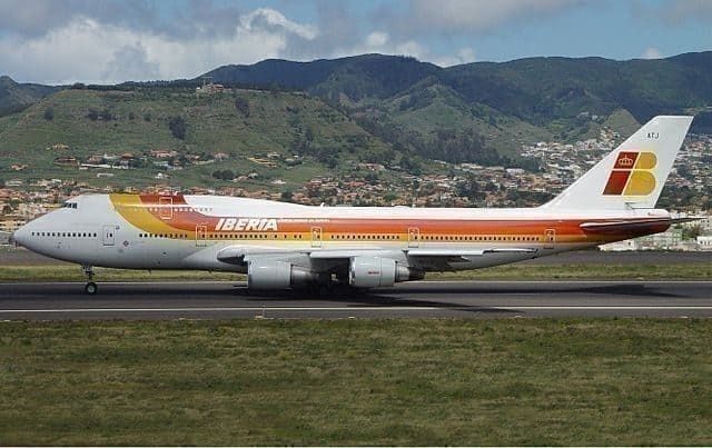 old iberia 747