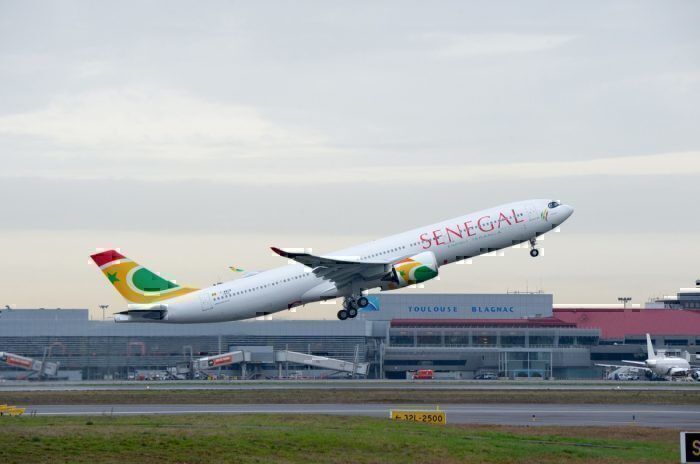 A330-900 Air Senegal take off