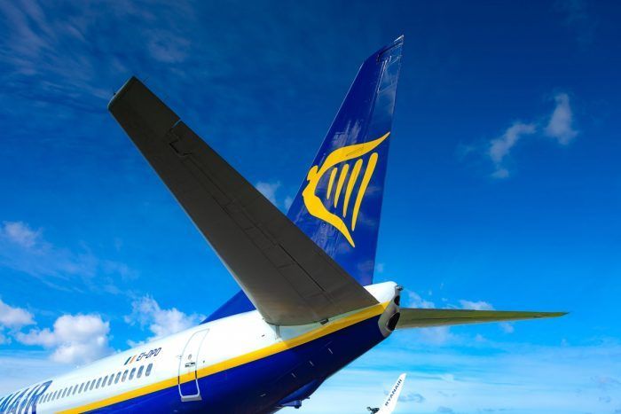 Ryanair tail