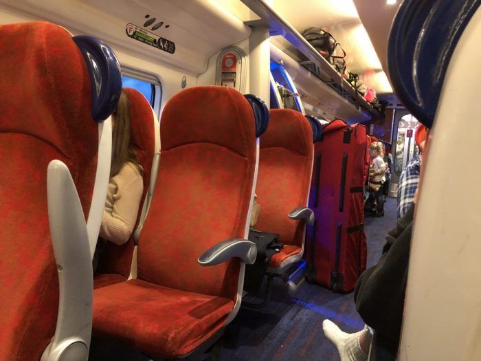 virgin trains empty seats