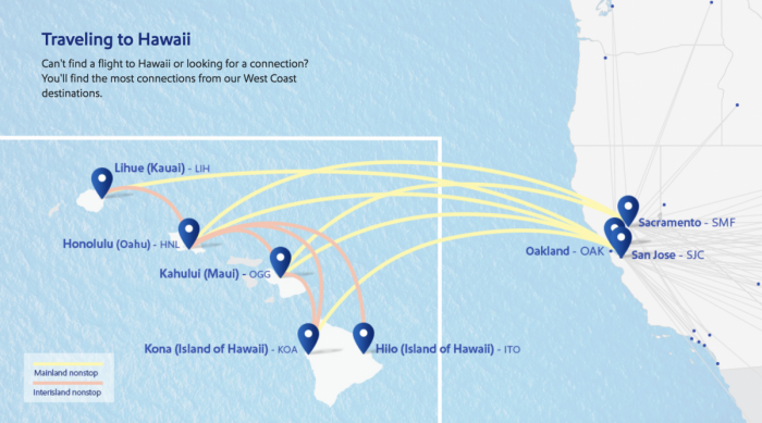 Southwest Hawaii Routes