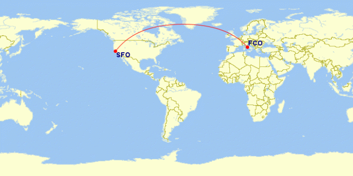 Alitalia To Compete Against Air Italy With New San Francisco Route