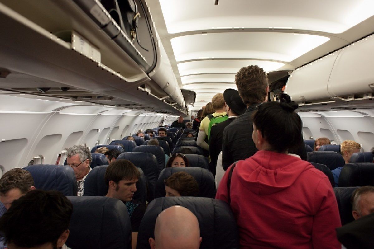 Airplane seating