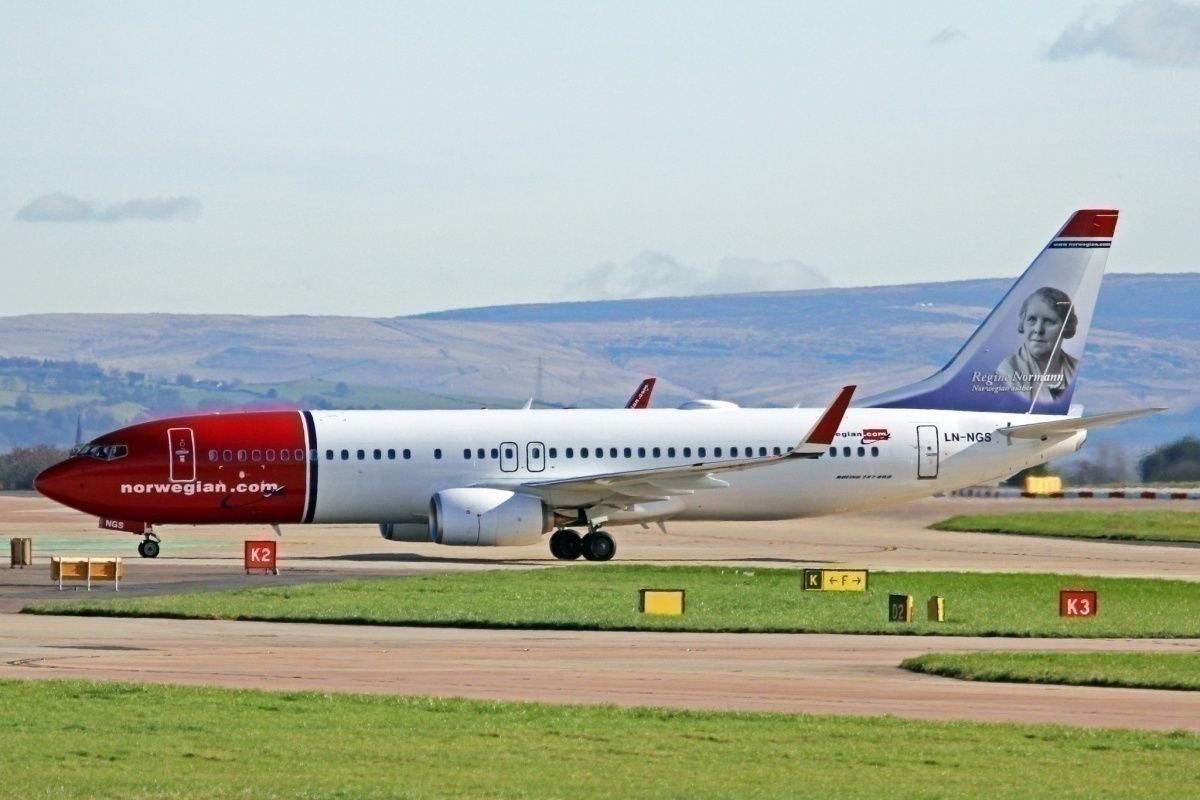 LN-NGS B737-8JPW Norwegian Air Shuttle MAN 10MAR14