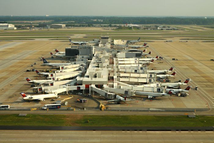 Atlanta Concourse D Aerial
