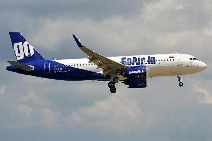 A GoAir Airbus A320neo