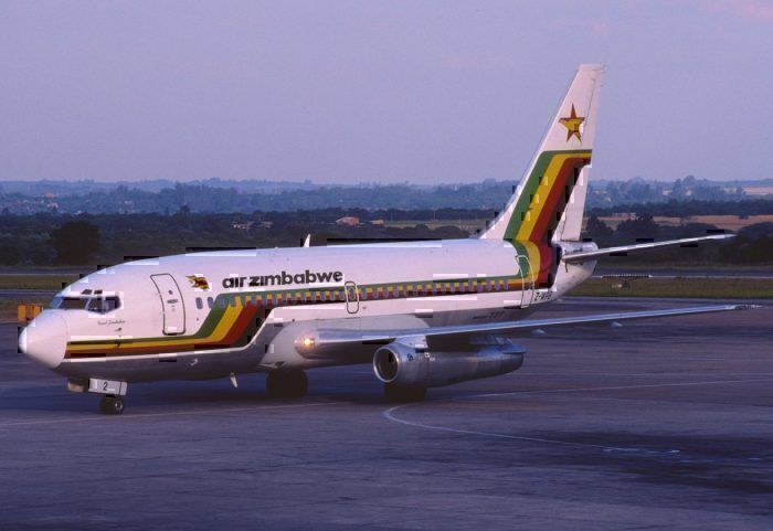 Air Zimbabwe Boeing 737-200; Z-WPB, November 1997/ BUG