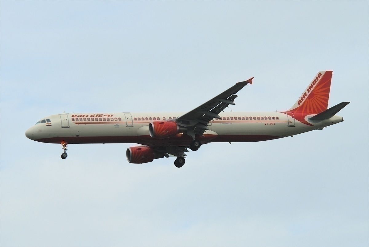 Air India, Airbus A321, Tail Pipe Fire