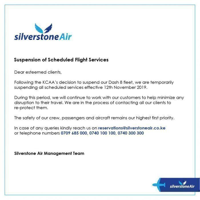Silverstone statement