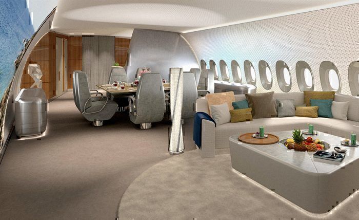 Lufthansa technik A350 cabin concept