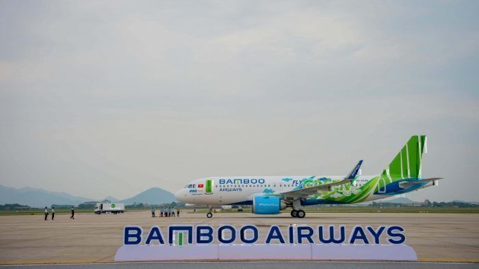 Bamboo Airways FLy Green Livery