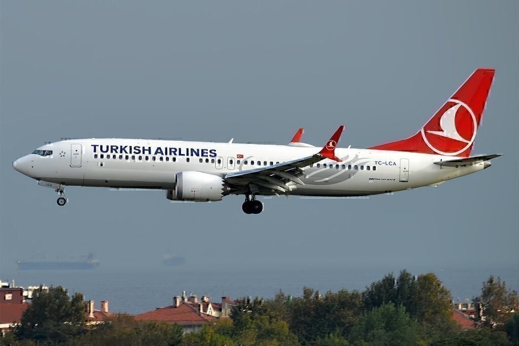 Turkish Airlines Boeing 737 MAX 8