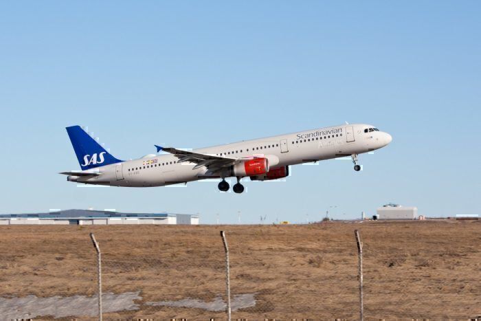 SAS, Airbus A321, Copenhagen
