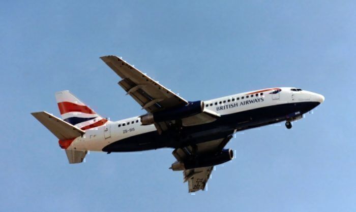 British Airways (Comair) B737-236 ZS-SIS