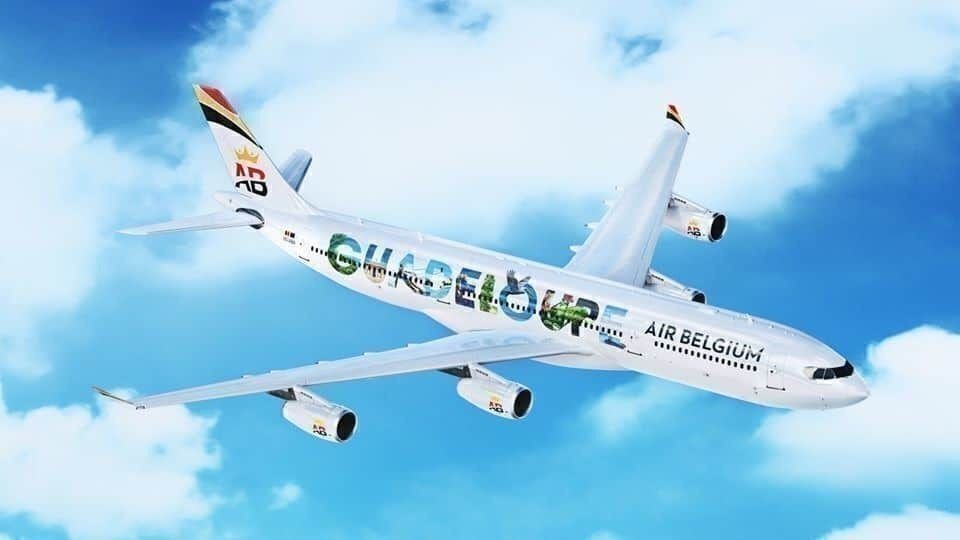 Air Belgium new livery