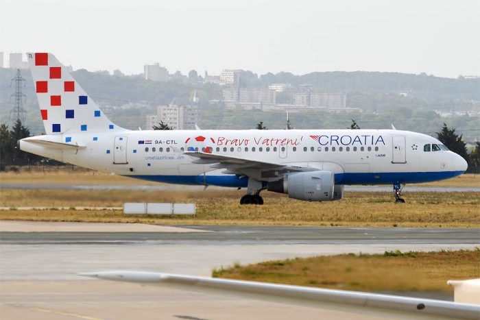 Croatia Airlines Airbus A319-112