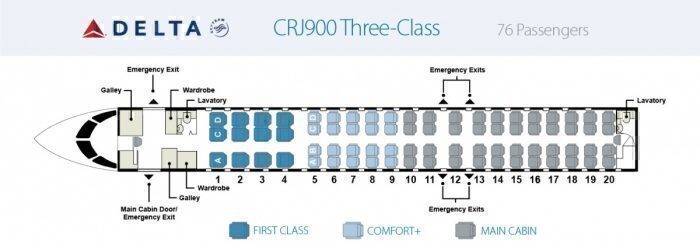 Crj 900 Seat Map Delta Delta Air Lines Crj-900 Gets Stuck In The Mud In Buffalo