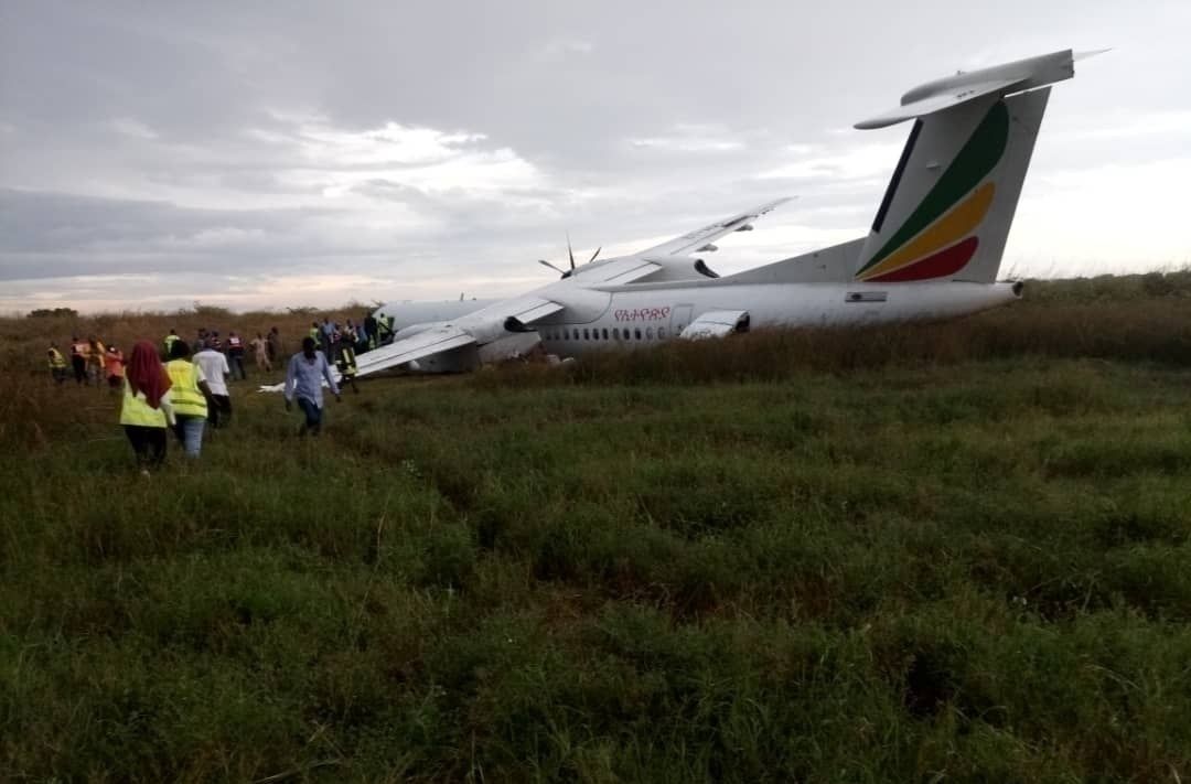 Ethiopian airlines dash 8