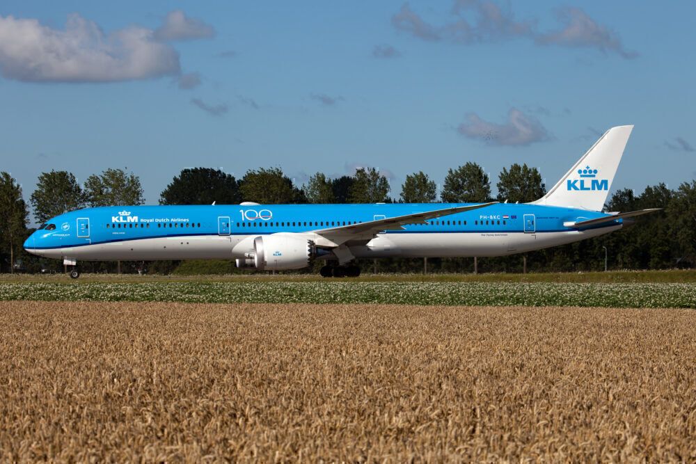 KLM 787 Getty