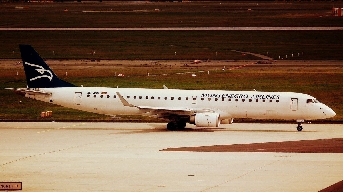 Montenegro Airlines Embraer fleet