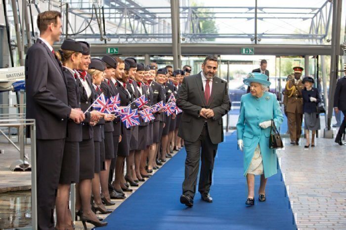 British Airways, The Queen, 2019