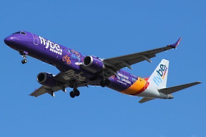 Flybe Embraer 195 'Welcome to Yorkshire'