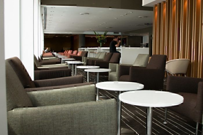 Qantas Busines Lounge Sydney
