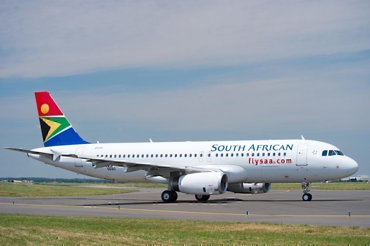 south african airways SAA plane airbus