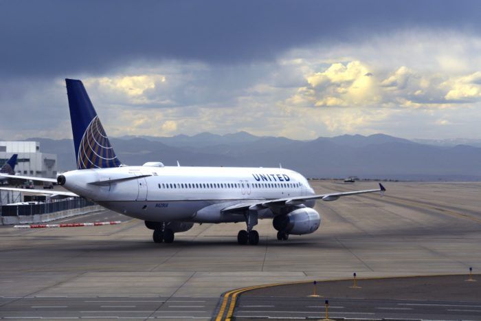 United Airlines at Denver