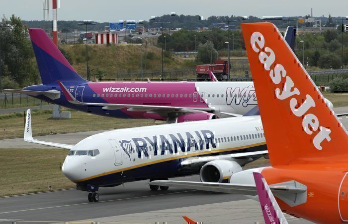 Wizz Air, Ryanair, Easyjet
