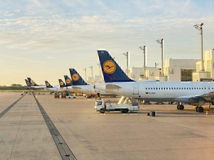 Lufthansa tails getty images
