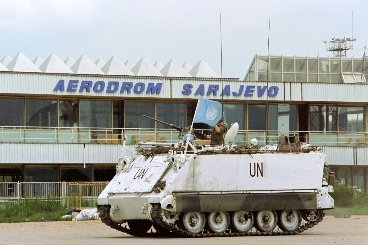 Sarajevo International Airport and UN forces