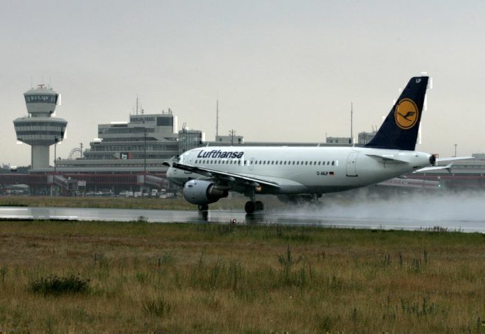 Getty Lufthansa landing