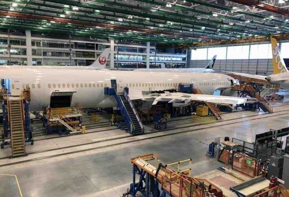 Boeing 787 Dreamliner factory