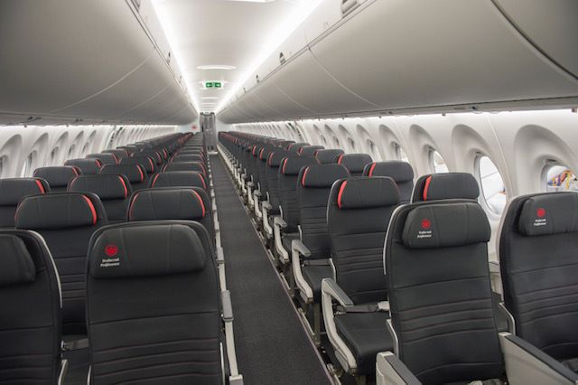 Air Canada Shows Off Its Brand New Airbus A220