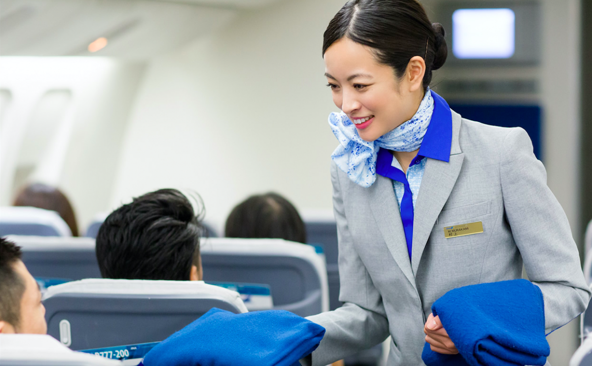 ANA flight attendant