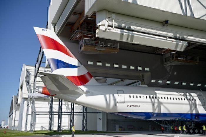 British Airways, Airbus A350, Hard Landing