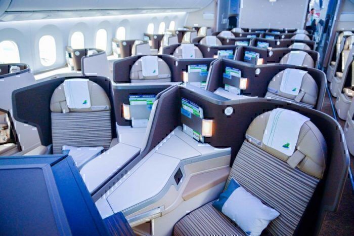 Bamboo Airways 787 business cabin