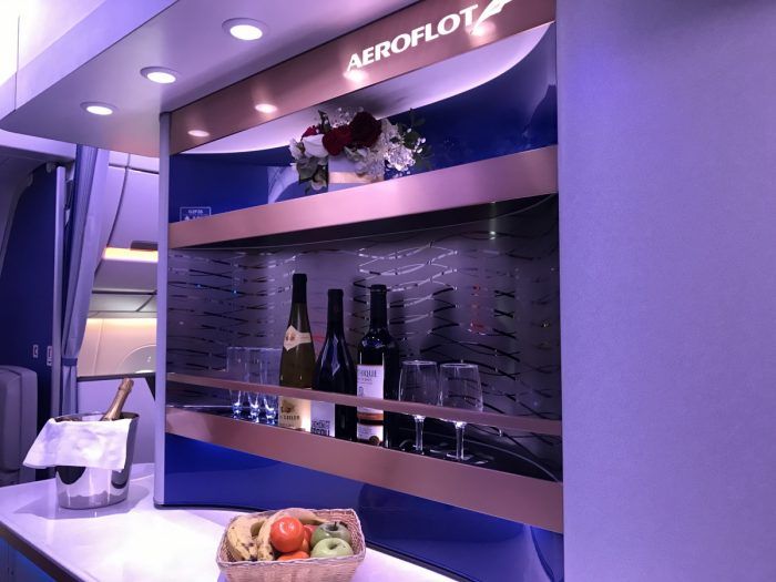 Aeroflot, Airbus A350, Interior