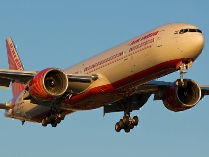 An Air India 777-300ER, the plane set to become the next Air India One