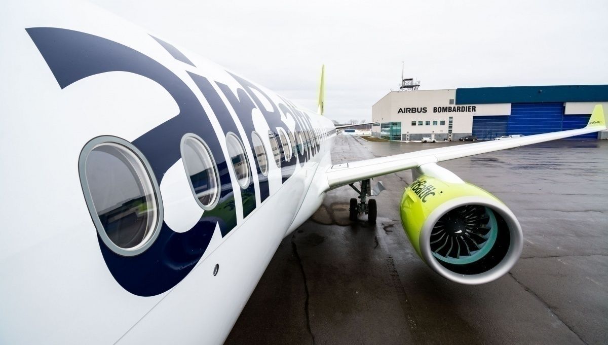 airBaltic, Airbus A220, Engine Shutdown