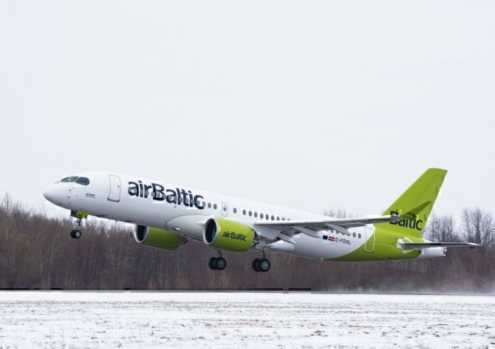 airBaltic, Airbus A220, Engine Shutdown
