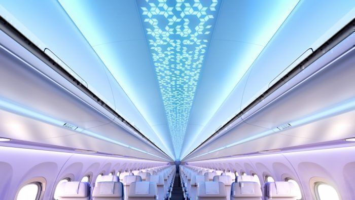 New LED lighting on Airbus A320neo