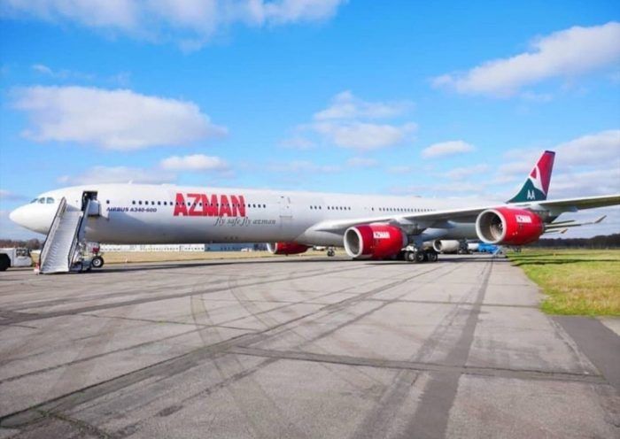 Azman Air, Airbus A340, Business Class