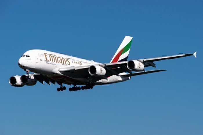 Emirates, Airbus A380, Frankfurt, Manchester