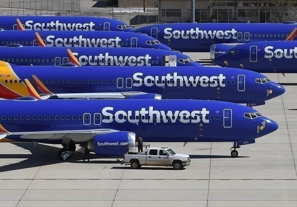 Southwest Boeing 737 fleet.