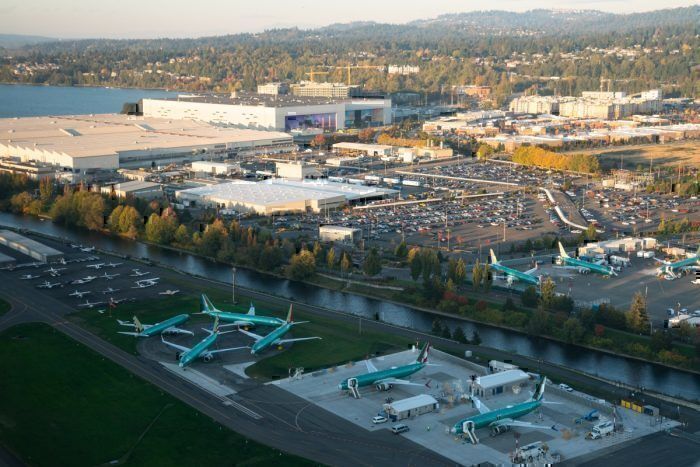 Boeing factory