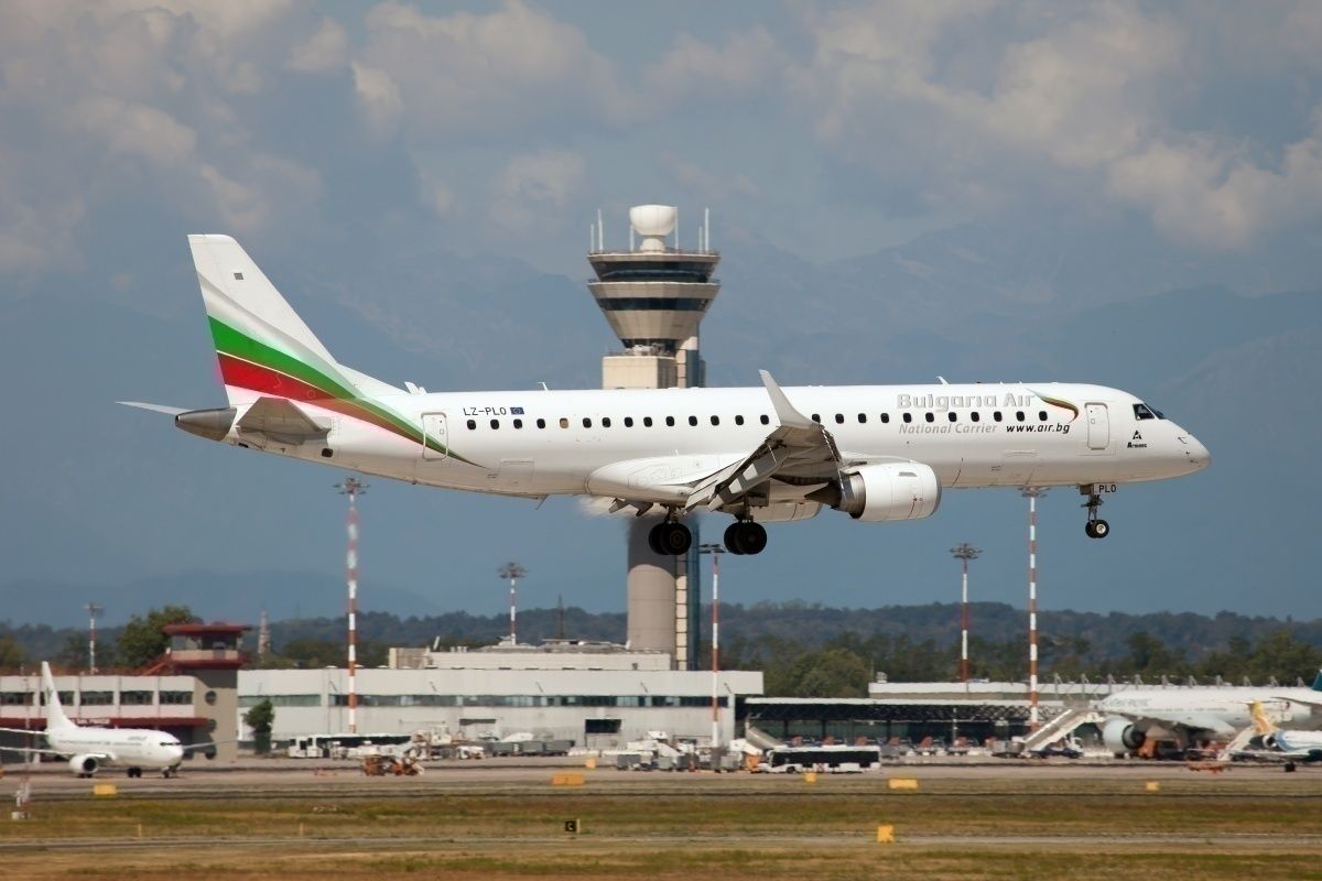 Bulgarian-Air-Embraer ERJ-190s