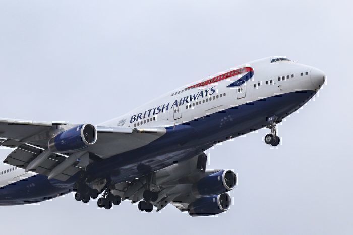 British Airways BA 747