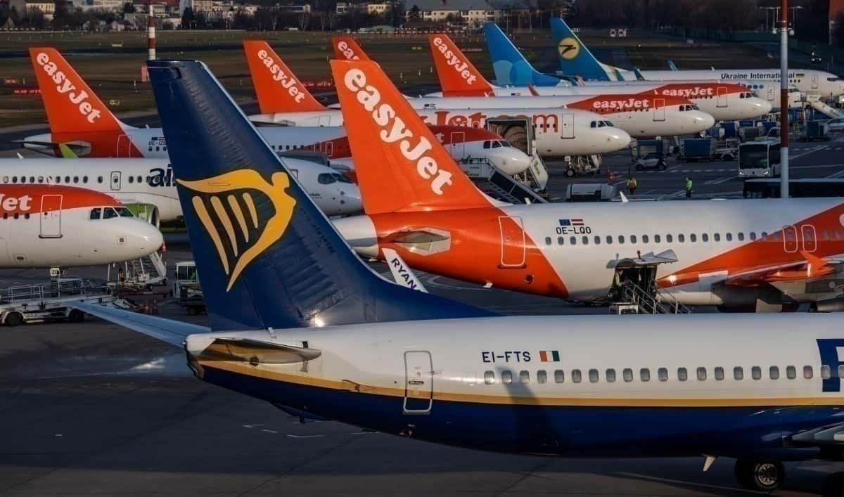 easyJet, with Ryanair and other EU airlines